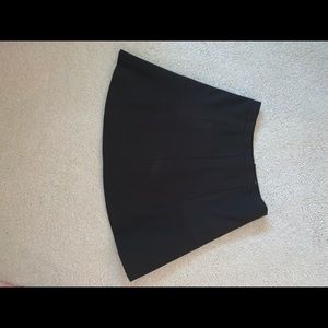 Black A-Line J.Crew Skirt